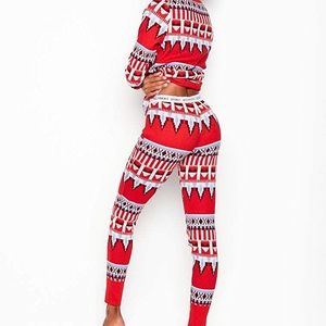Victoria’s Secret Thermal PJ set XS